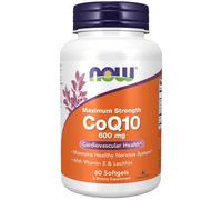 CoQ10 60 Gélules Molles 600 MG Par Now Foods
