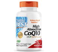 Haute Absorption CoQ10, avec BioPerine, 100 mg, 60 Caps Veggie - Doctor est le meilleur