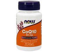 CoQ10 50 MG 50 Sgels Par Now Foods