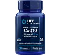 CoQ10 super absorbable avec d-Limonène, 50 mg - 60 softgels