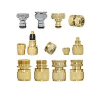 COQFBHJBRH Brass 1/2 3/4 1" Male Female Thread Hose Quick Connector Tap Car Wash Water Garden Irrigation Copper Fitting(J) COQFBHJBRH