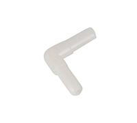 COQFBHJBRH Garden Plumbing 50 Pieces of Three-Way Right Angle 90 Degree Elbow Connector White Black Optional Garden Watering Hose Water Pipe Joint Aquarium Accessories (Color : White Elbow) COQFBHJBRH