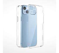 COQTEL® Coque pour iPhone 14+ 360° Transparente Protection intégrale en Silicone et TPU étui Antichoc