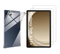 Coque + 2 verres trempé pour Samsung Galaxy Tab A11 PLUS - Antichoc Protection Transparent Phonillico®