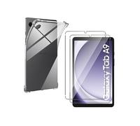 Coque + 2 verres trempé pour Samsung Galaxy Tab A9 2023 - Antichoc Protection Transparent Phonillico Transparent