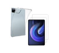 Coque + 2 verres trempé pour Xiaomi Pad 6 / Pad 6 Pro - Antichoc Protection Transparent