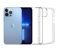 Coque + 2 verres trempés - Yuan Yuan - iPhone 13 Pro Max 6.7"" - Blanc - Ultra-fin 0.26 mm - Anti-rayure