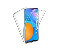 Coque 360 degrés pour Huawei Psmart 2021 / P Smart 2021 Protection intégrale arrière PC Case et Avant TPU Transparente