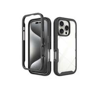 Coque 360° Full Protective pour iPhone 16 Pro - Noir