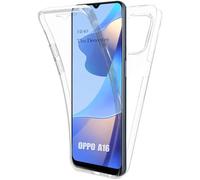 Coque 360° - OPPO - A16 - Protection intégrale Avant+Arrière - Avant TPU Arrière rigide - Cristal clair ultrafin