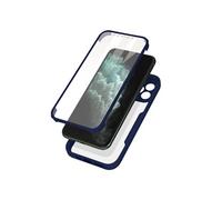 Coque 360° pour iPhone 11 Pro Dos Rigide Protection Ecran Souple Bleu