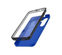 Coque 360 pour Samsung S24 Plus et S25 Plus Rigide et Avant Tactile Bleu