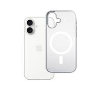 Coque 3MK Frosty MagCase MagSafe pour iPhone 17 - Blanche (TPU+PC, finition mate)