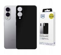 Coque - 3MK - Hardy MagSilicone - Noir - Souple - Protection contre les chocs