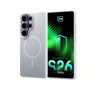 Coque 3MK Smoke MagCase Samsung Galaxy S26 Ultra Blanche