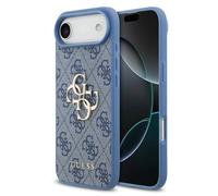 Coque 4G Metal Logo Guess pour Apple iPhone Air, Bleu