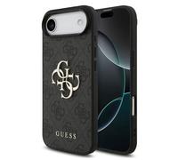 Coque 4G Metal Logo Guess pour Apple iPhone Air, Noir