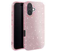 Coque à Paillettes pour iPhone 16 Antichoc Scintillant Rose
