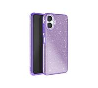 Coque à Paillettes pour Samsung Galaxy A06 Antichoc Scintillant Violet