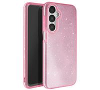 Coque à Paillettes pour Samsung Galaxy A16 Antichoc Scintillant Rose clair