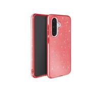 Coque à Paillettes pour Samsung Galaxy A36 Antichoc Scintillant Rouge