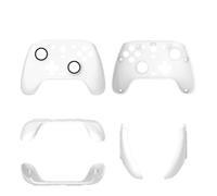 Coque à Panneau Magnétique de Remplacement pour Manette GameSir G7 SE, Matériau PC Anti-Chute avec Prise en Main Confortable, Cache-Face Personnalisable，Blanc