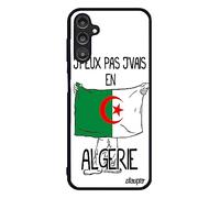 Coque A14 4G 5G Silicone j'peux Pas j'vais en Algerie Pas Cher Noir Smartphone Football Can Basket pour Samsung Galaxy