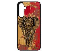 Coque A16 4g 5g Bois Silicone Elephant Azteque Case Rose Tribal Housse Animal Femme Smartphone Nature Graphique Zen Pour Samsung Galaxy