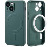 Coque adapté à Apple iPhone 13 Mini - imoshion Coque Couleur avec MagSafe - Vert foncé