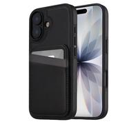 Coque adapté à Apple iPhone 17 - imoshion Coque arrière avec porte-cartes et support - Noir