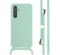 Coque adapté à Samsung Galaxy A54 (5G) - imoshion Coque en silicone avec cordon - Vert menthe