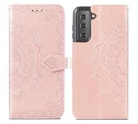 Coque adapté à Samsung Galaxy S21 - imoshion Etui de télephone Mandala - Rose dorée