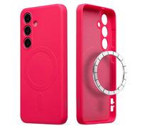 imoshion Coque Couleur avec MagSafe pour Samsung Galaxy S25 - Neon Pink