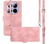 imoshion imoshion Etui de télephone portefeuille avec cordon pour Xiaomi Redmi Note 15 Pro Plus (5G) Rose Rose