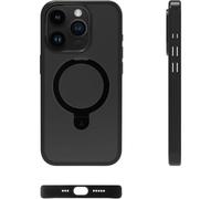 Adeqwat - Coque Iphone 15 Pro Max Magsafe 2 En 1 - Noir