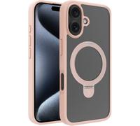 Coque ADEQWAT iPhone 16 magnétique Stand - Rose