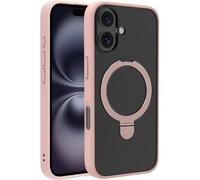 Coque ADEQWAT iPhone 17 magnétique stand Rose