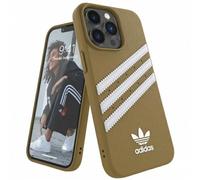 Coque Adidas beige et or pour iPhone 13 Pro