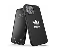 Coque - ADIDAS - iPhone 13 Pro Max 6.7 - Résistante aux chutes - Bords surélevés - Noir et Blanc