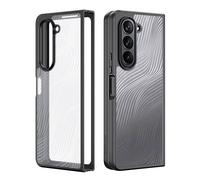 COQUE AIMO DE PROTECTION ANTI CHOC POUR SAMSUNG Z FOLD 5 5G TRANSPARENTE ET NOIR