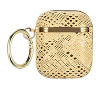 Coque AirPods 1/2 - BELINE - Elegance - Doré - Plastique haute qualité - Protection optimale