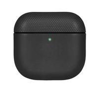 Coque AirPods 4 - NATIVE UNION - RE Classic - Cuir recyclé - Compatible charge sans fil - Noir