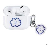 Coque AirPods Pro 2 - Protection Antichoc - Anti-Rayures - Transparent - Motif Nuage - 2022/2023