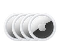 Coque Airtag Apple AirTag 4 pack Blanc Blanc
