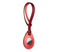 Coque Airtag Apple AirTag Hèrmes avec porte-clés en cuir AirTag Hèrmes Rose Texas Rose