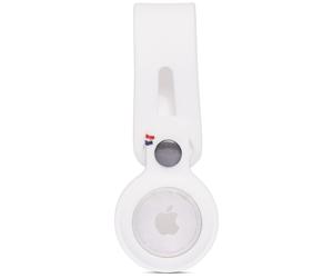 Coque Airtag Decoded Étui à sangle Silicone Loop pour AirTag Blanc Blanc