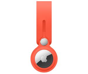 Coque Airtag Étui à sangle en silicone loop pour AirTag Electric Orange Apple Orange
