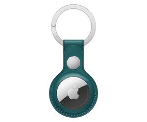 Coque Airtag Leather Key Ring AirTag Forest Green Apple Vert