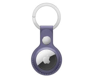Coque Airtag Leather Key Ring AirTag Wisteria Apple Violet