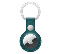 Coque Airtag Leather Key Ring pour AirTag Forest Green Apple Vert
